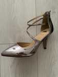 Vand pantofi NOI Buffalo argintii, eleganti