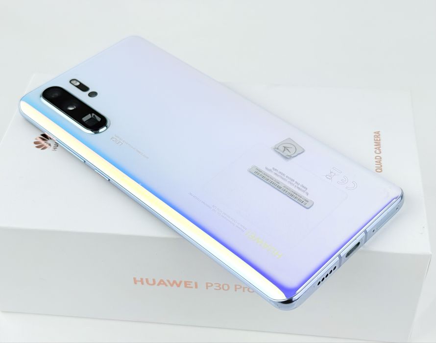 Huawei P30 Pro 128GB 6RAM Breathing Crystal Отличен! Гаранция!