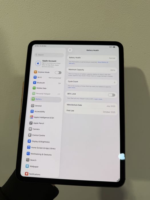 iPad Pro 11 M4 512GB WiFi Black NOU