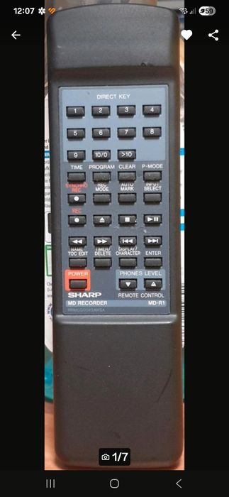 MiniDisc MD-R1 HMK II de colectie
