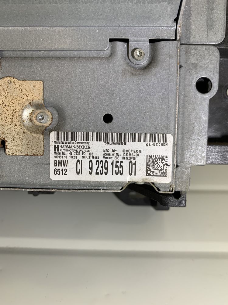 Модул CIC f10 f11 голям екран modul cic bmw f10 f11 f01 f02