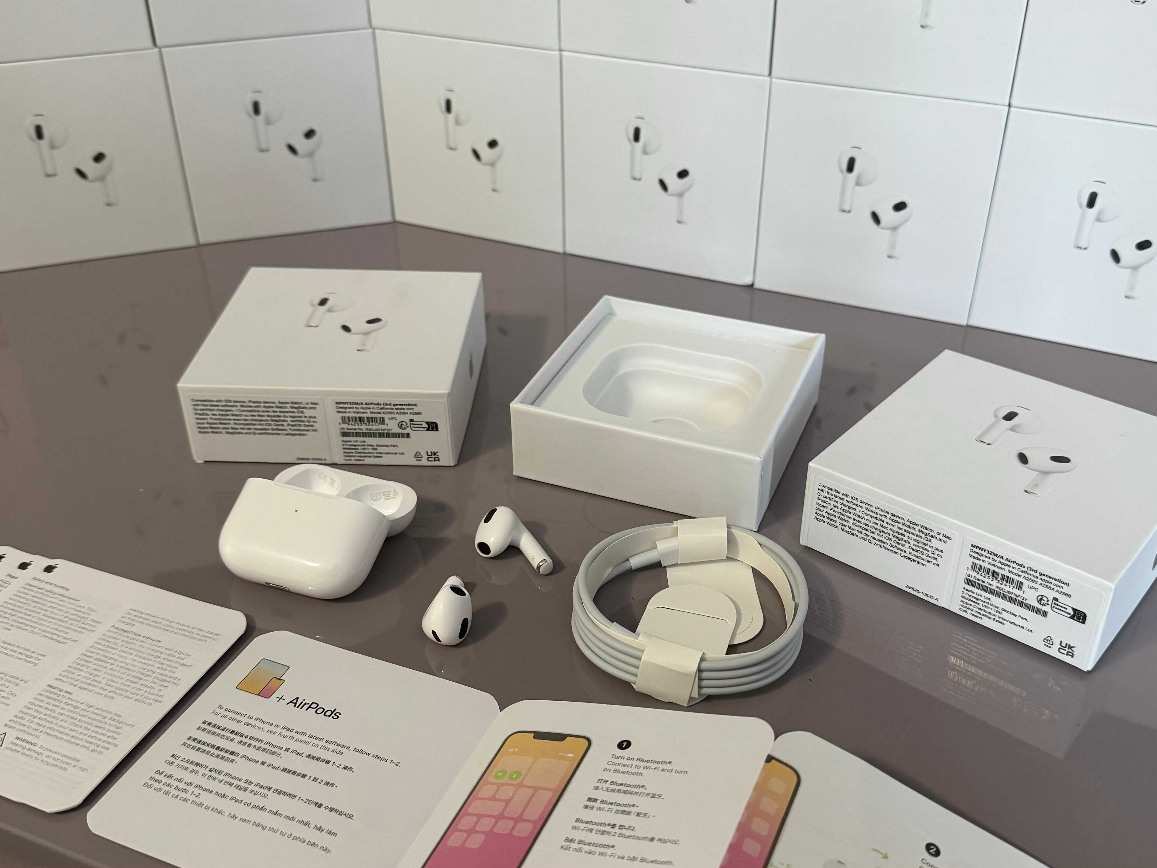 Airpods 3 Air Pods 3rd Gen Безжични Слушалки за iPhone