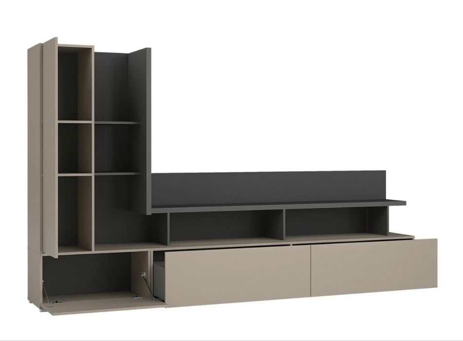 Mobilier modern de living – stare excelentă, gata montat