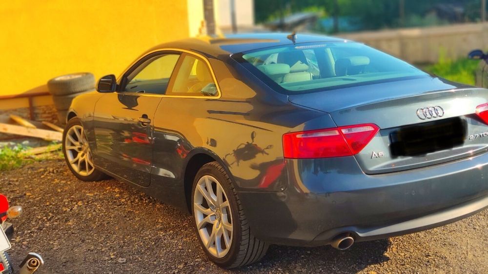 Задна броня Audi A5 8T 2010 3.0tdi 2.7tdi 2.0tfsi Coupe оригинална