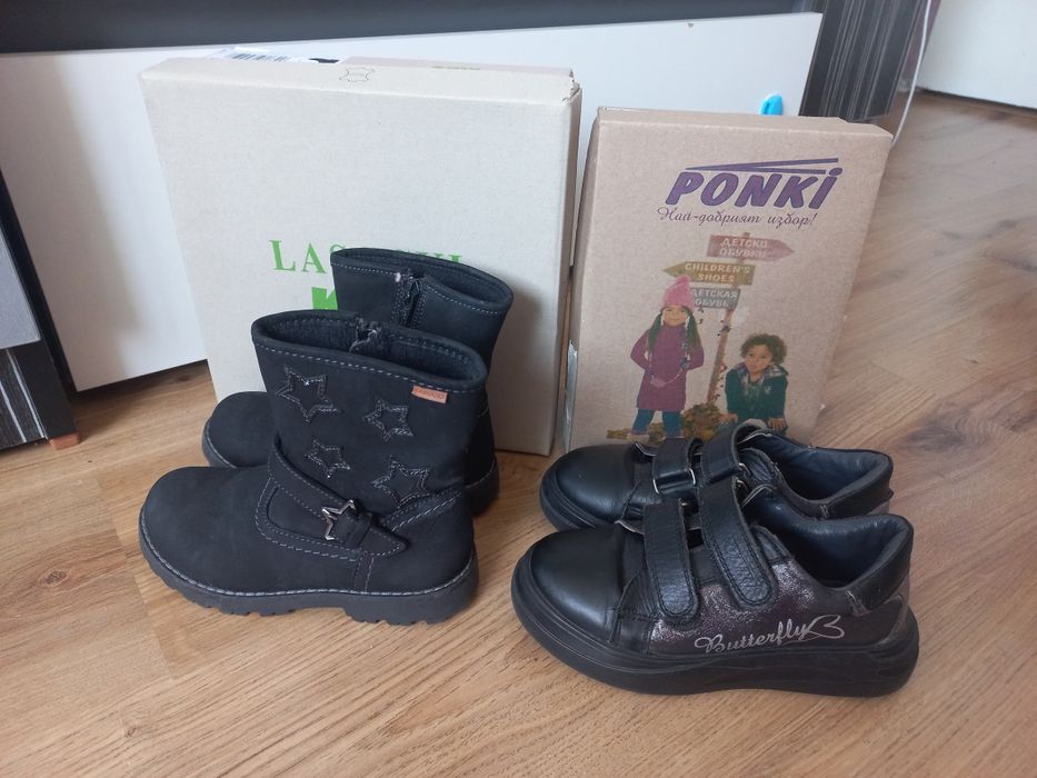 Детски сникърси Ponki и ботушки Lasocki