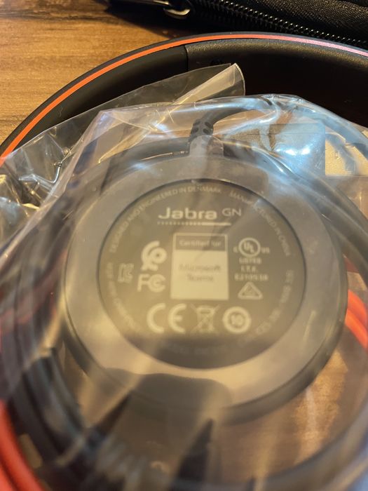 NOI, Casti stereo Jabra Evolve MS 40, microfon, controller, husa