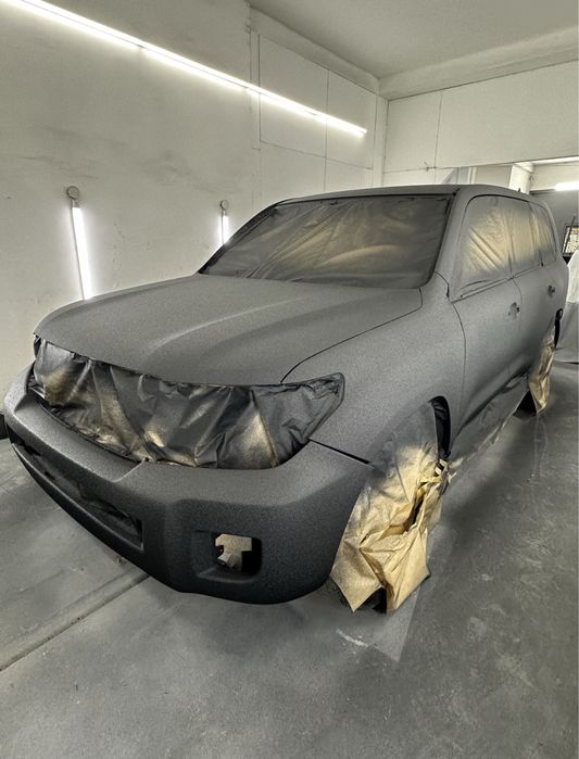 Авто покраска RAPTOR полная малярка раптором ремонт кузова бамперов 24
