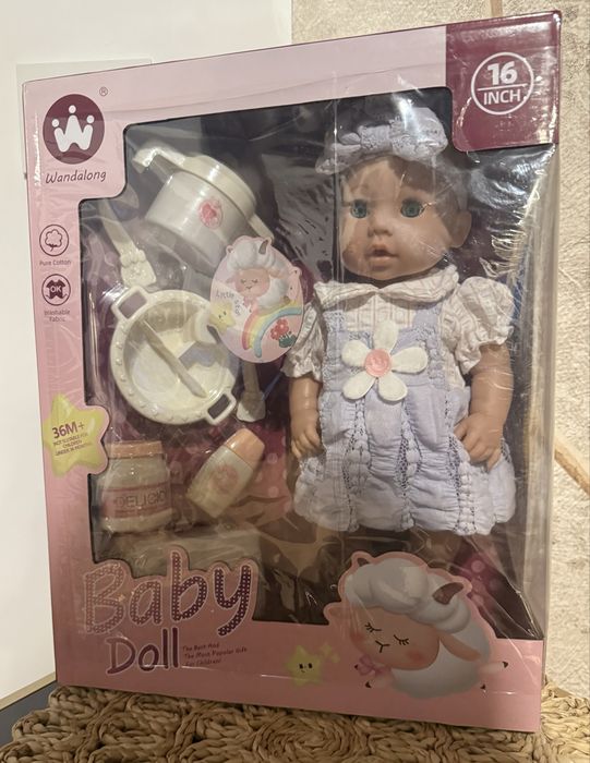 Papusa Baby Doll cu accesorii