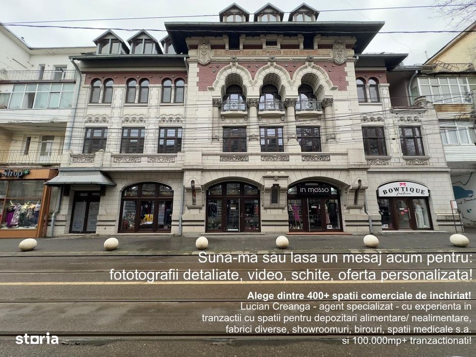 Birou, spatiu salon, 35,91mp, centru Iasi - Cuza Voda 10