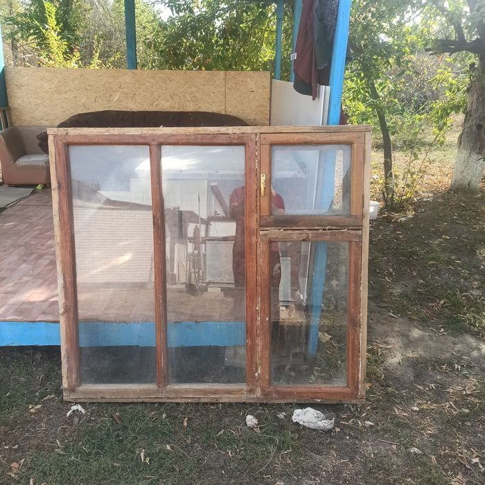 Продам деревянные окна в хорошем состоянии