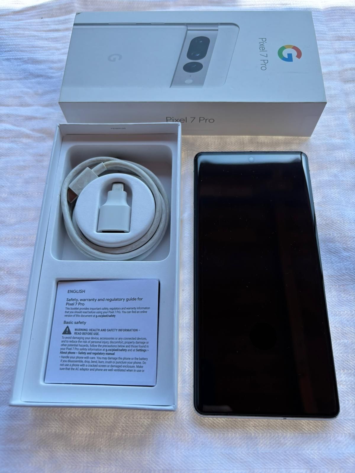 Google pixel 7 pro 128 GB в идеально състояние