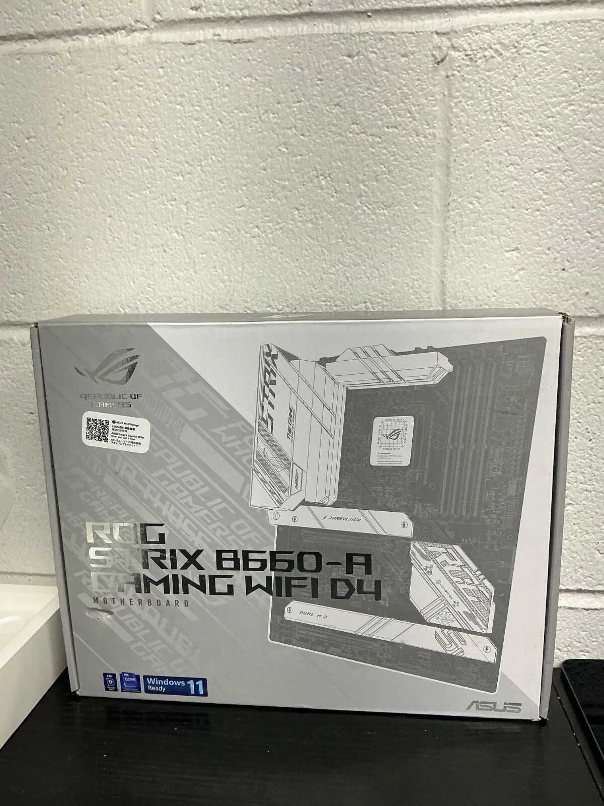 ТОП ЦЕНА! Дънна платка ASUS ROG Strix B660-A Gaming WIFI D4