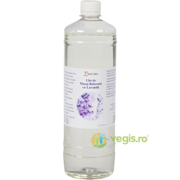 Ulei de Masaj Relaxant cu Lavanda 1000ml ENATURA