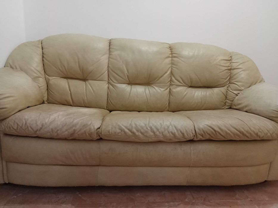 Canapea extensibila din piele