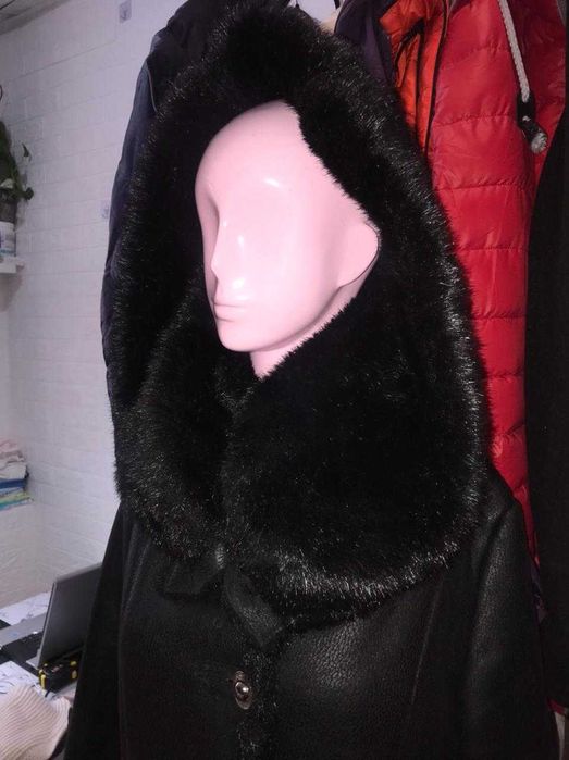 Женская искусственная дублёнка