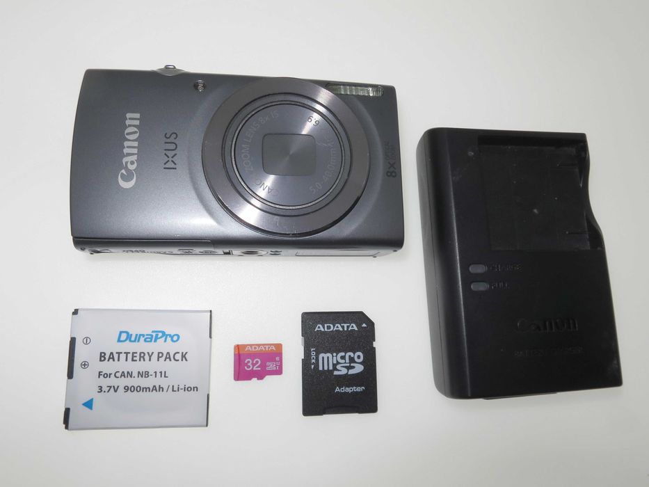 Canon IXUS 165 компактен цифров фотоапарат дигитална ретро камера 20MP