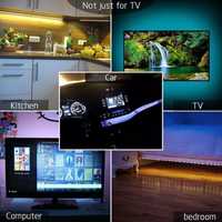 Banda LED RGB - Lumina Ambientala TV - USB 1m 2m 3m