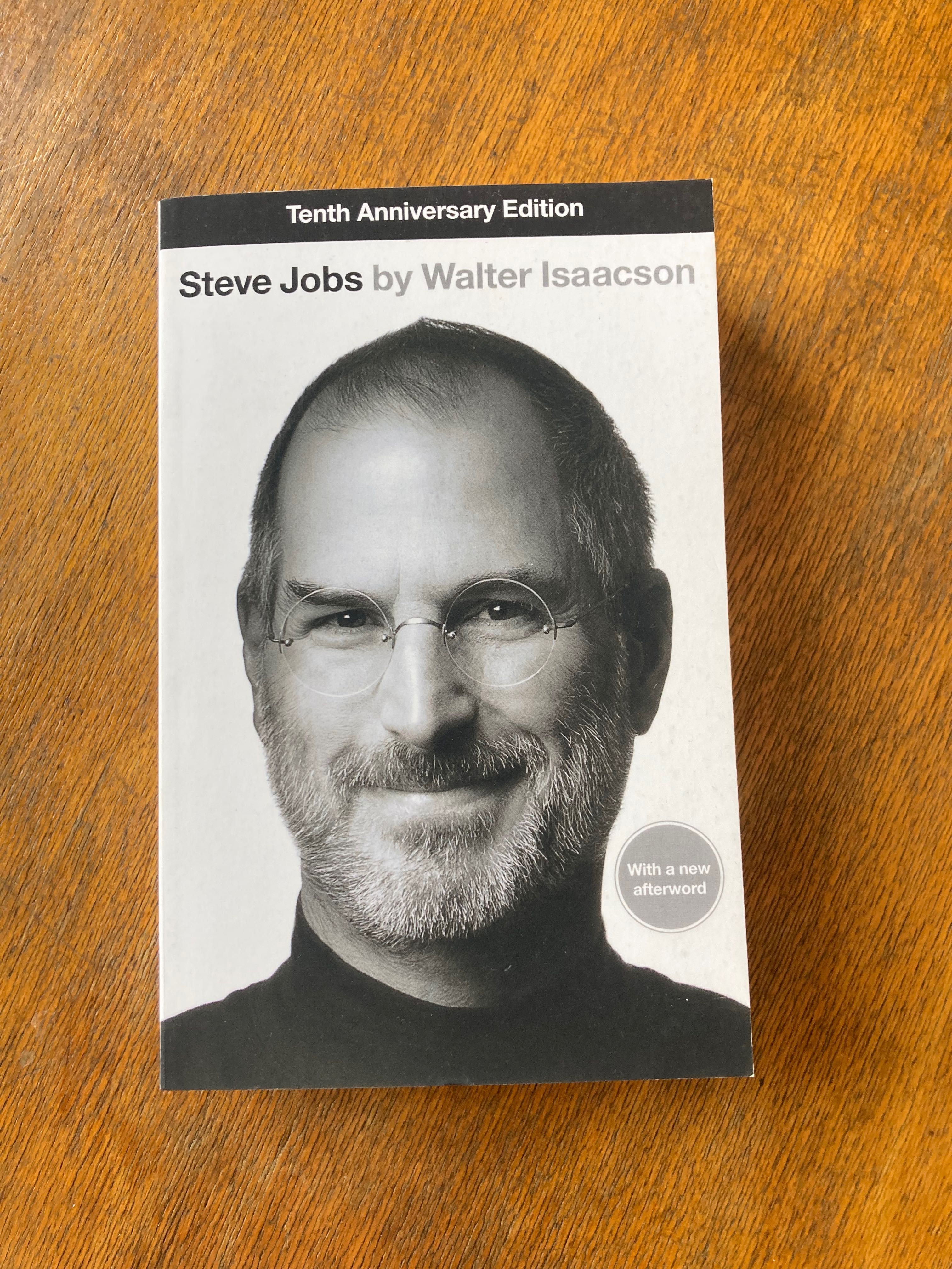 Steve Jobs by Walter Isaacson, new paperback, 10th anniversary edition
