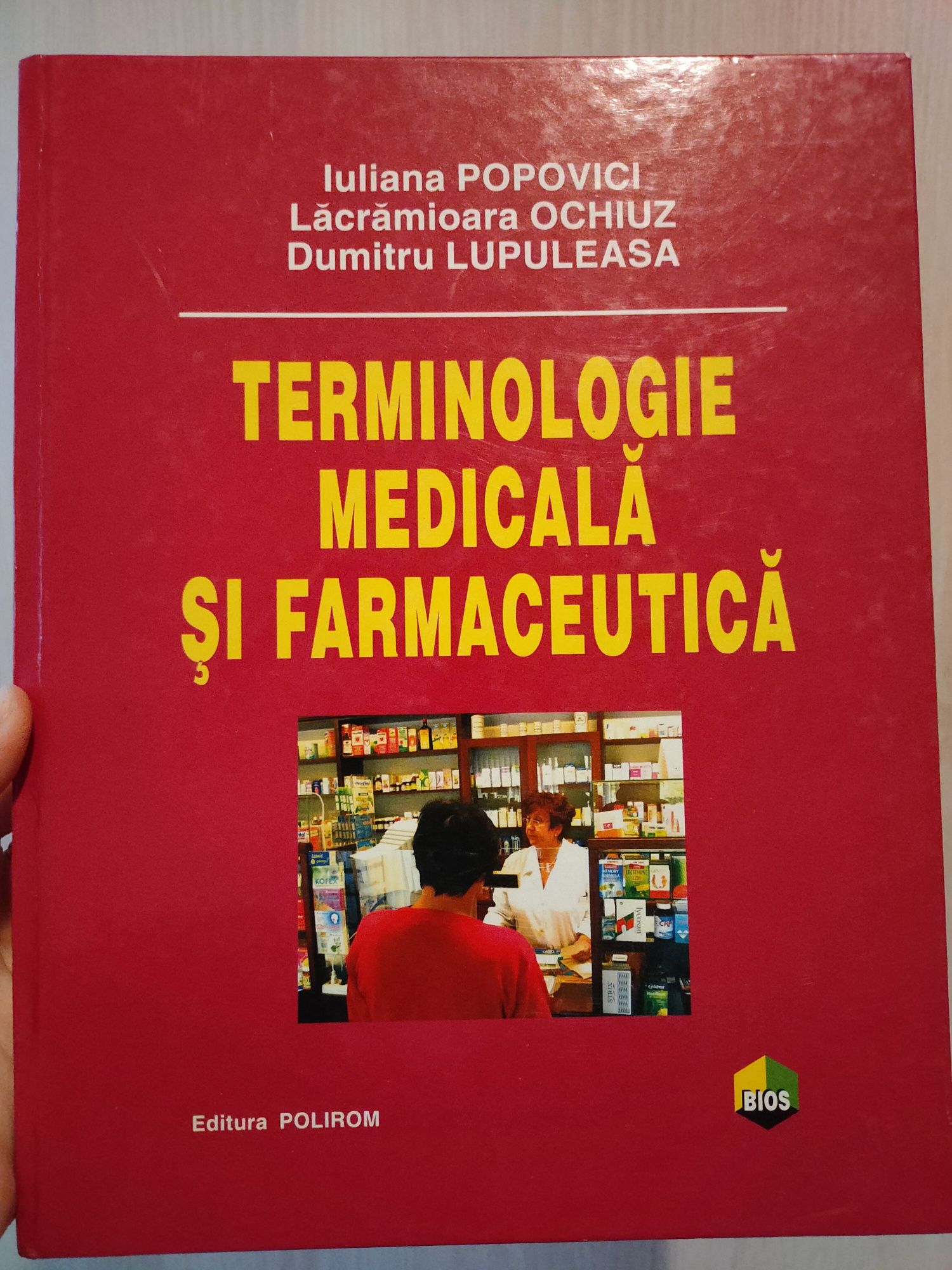 Terminologie medicala si farmaceutica
D. Lupuleasa, L. OCHIUZ, I. POPO