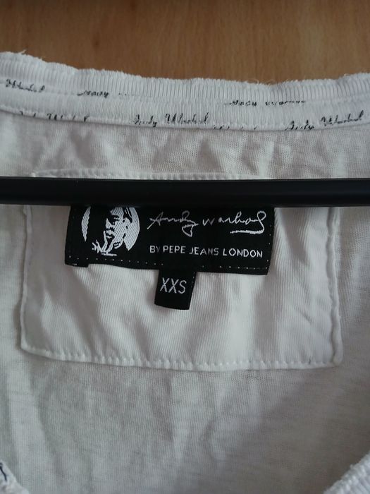 Vintage ANDY WARHOL Campbell Soup Pepe jeans London тениска
