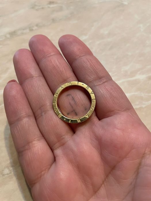 Inel Bvlgari De Aur 14 Karate cu Pietre