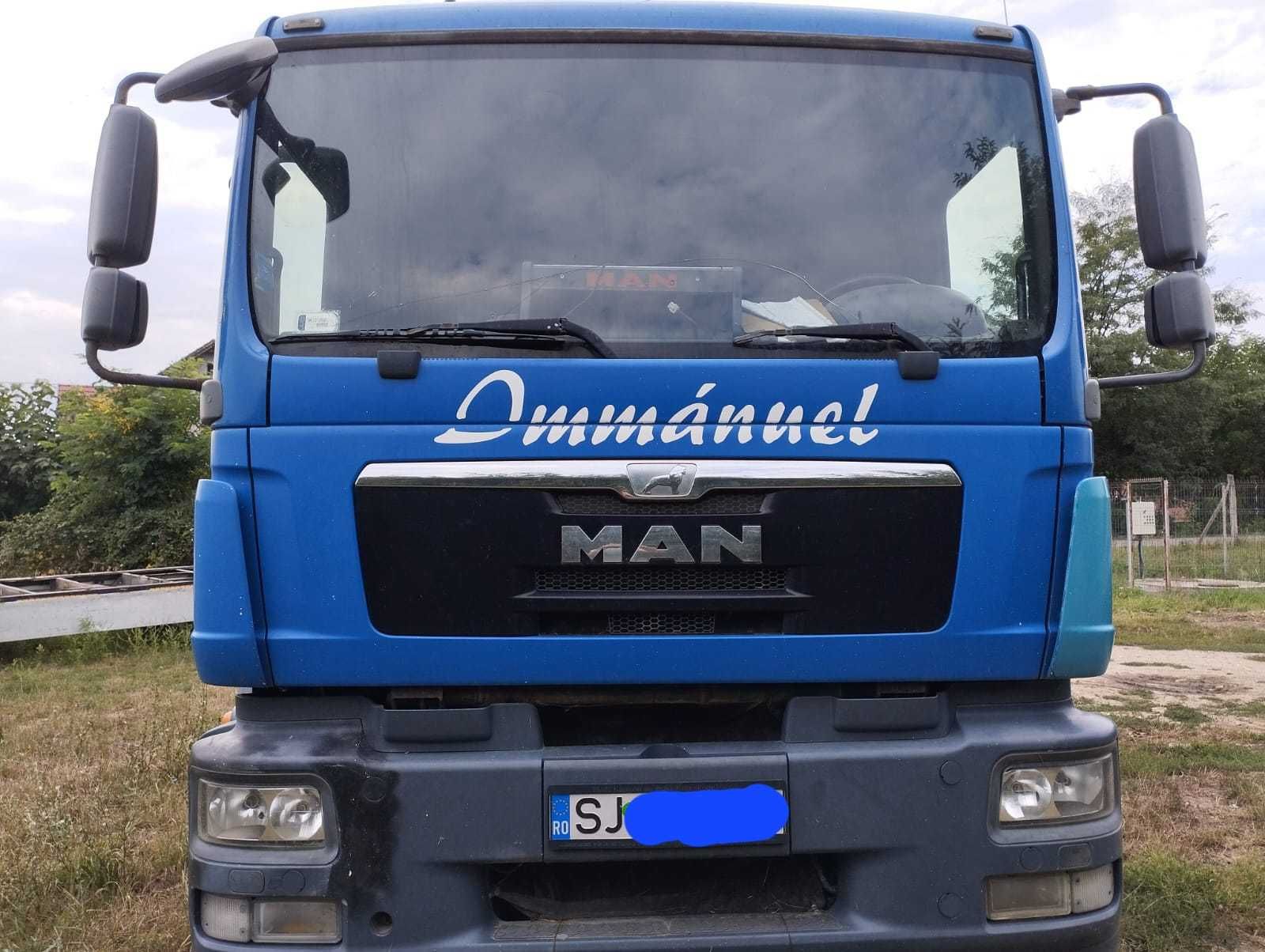 MAN TGM 15.290 cu macara
