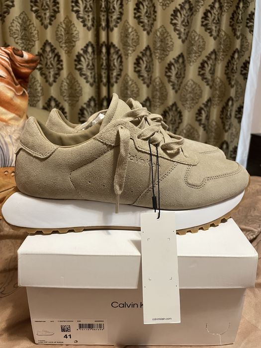 Adidasi/Sneakers Calvin Klein Low Top Lace Up Suede