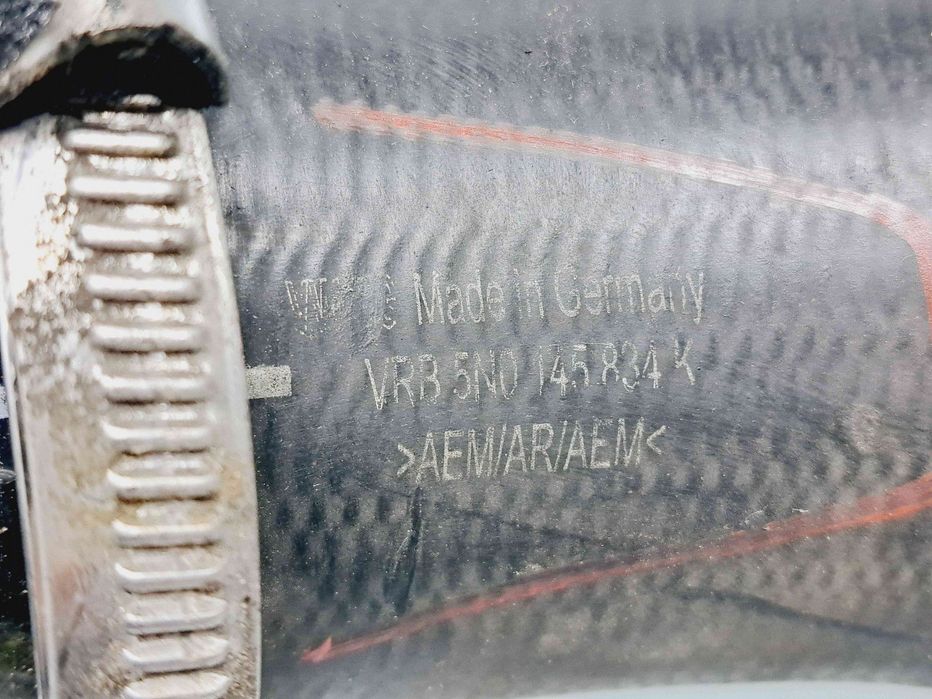 Tub intercooler Audi Q3 (8UB) [Fabr 2011-2018] 5N0145834K 2.0 TDI CFFB