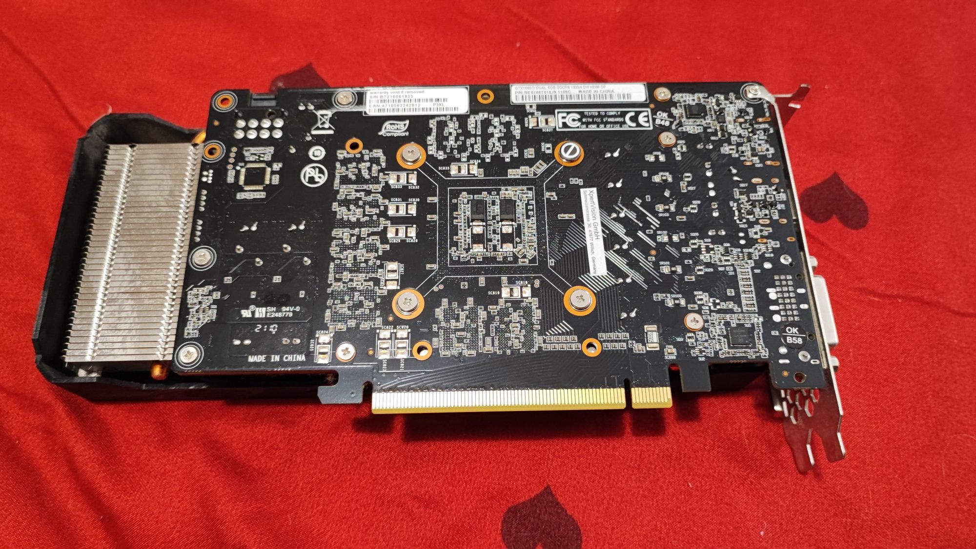 Nvidia GTX 1660TI Palit.