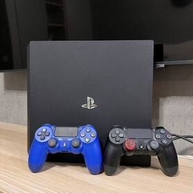 Ps4 pro 1 тб , Playstation, два джойстика