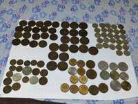 Старые монеты из СССР и +подарок с Киргизии и с других стран монеты