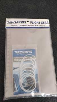 Accesorii piloti kneeboard checklist FlyBoys 10 tiple si 10 inele