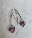 Cercei argint cu cristale Swarovski Elements