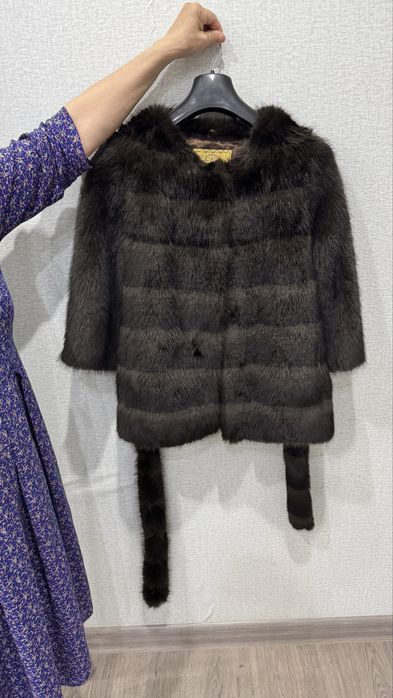 ЭКО-шуба — НОВАЯ! Размер: XL (подходит на 44–50)