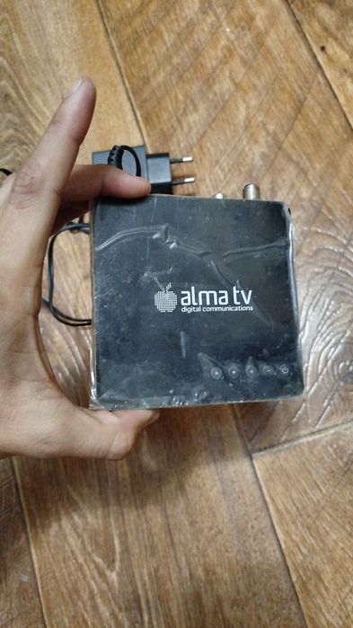 Кабельный и спутниковый ресивер Алма-Тв в хорошем состоянии