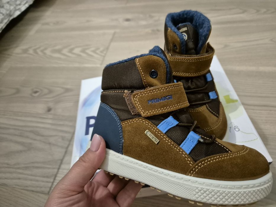 Ghete Primigi piele si lână marimea 27