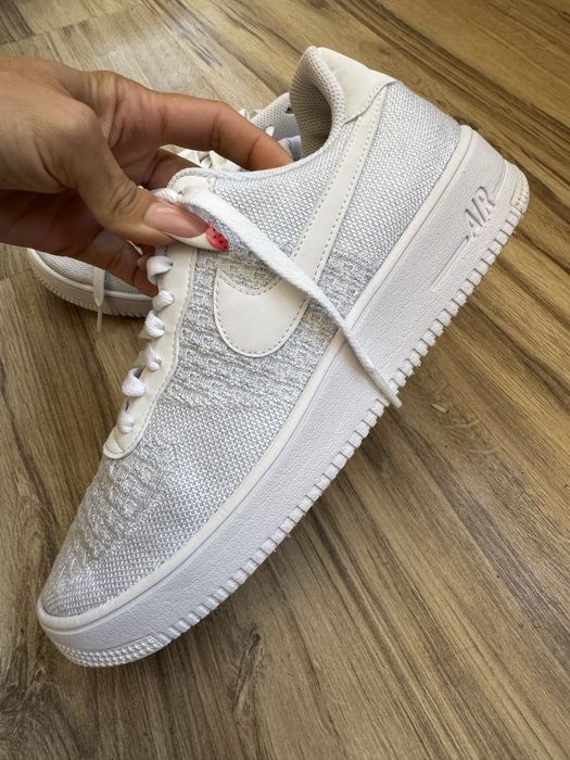 Оригинални мъжки кецове Nike AIR FORCE 1 FLYKNIT 2.0! 44,5 н
