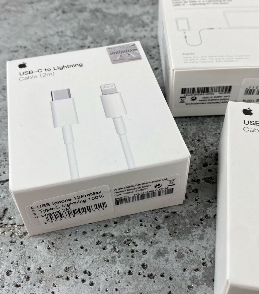 Зарядка на айфон! Зарядное устройство iPhone! Кабель! Адаптер! Блочок!