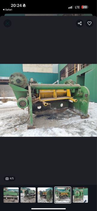 Гильотина состояние Б/У