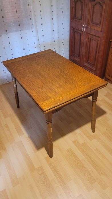 Masă lemn masiv - extensibilă