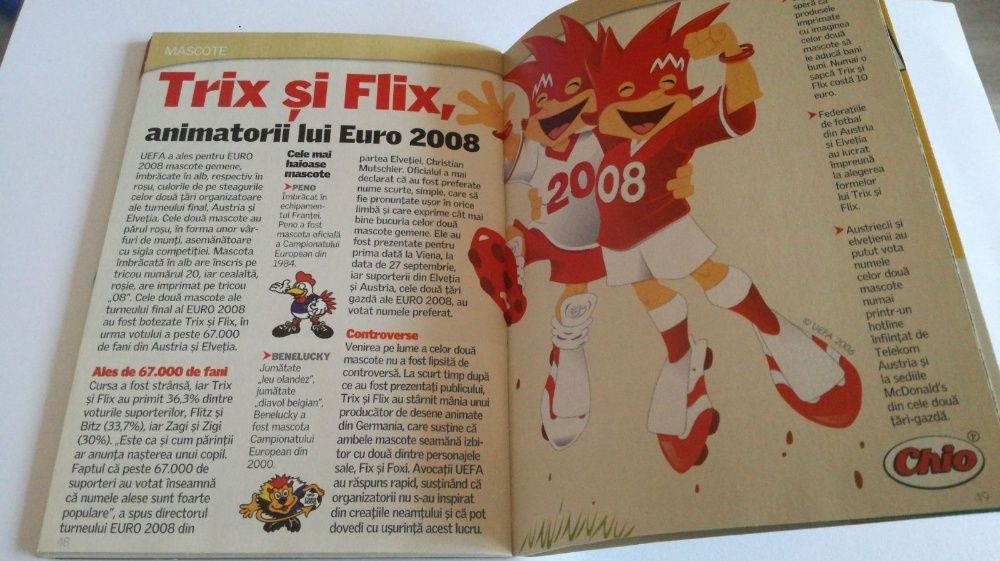 Revista EURO 2008 - Ghidul Romanilor