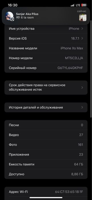 Iphone xs max telfon ideal