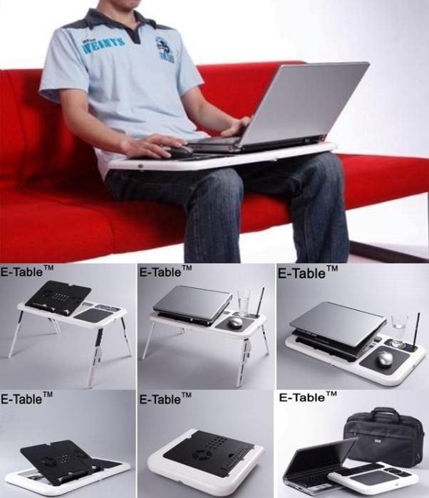 Masuta pentru laptop multifunctionala - E-Table