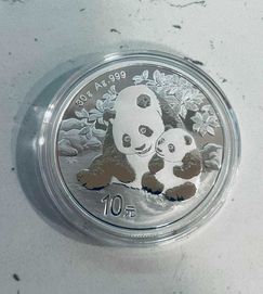 Сребърна монета Китайска Панда 2024