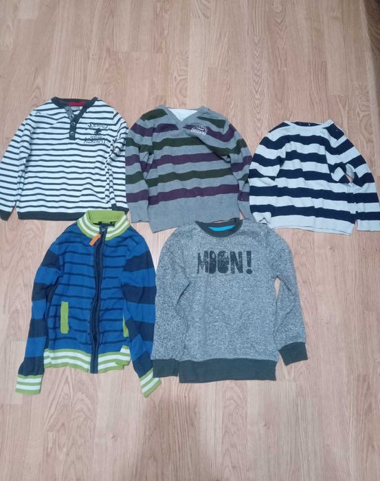 Bluze băieți 5 bucăți 4/6ani