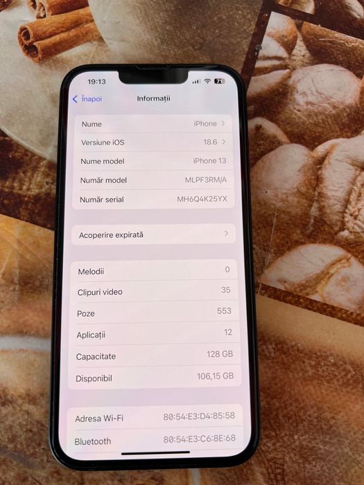 Vand iphone 13 black