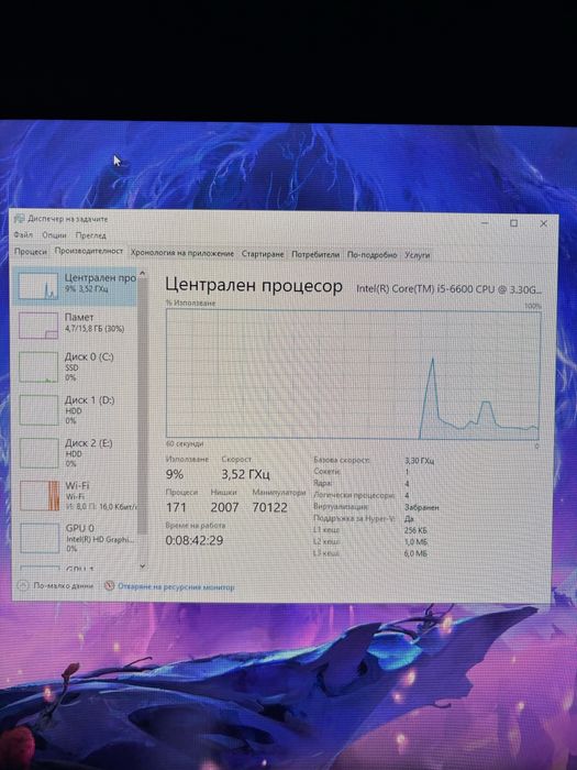 Настолен компютър GTX 1650Super I5-6600