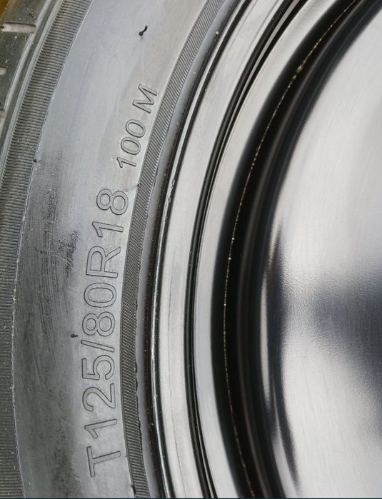 Roată rezervă 125.80.18 slim 5x108 Volvo XC 60 70 90 cric Volvo XC