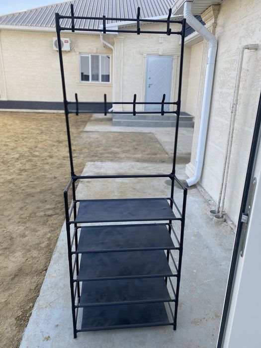 Вешалка с обувницой