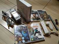 Consola Nintendo Wii completa, cu toate accesoriile & jocuri incluse!